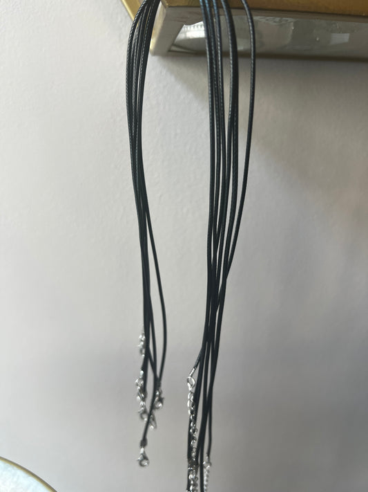 Black Fabric Chains