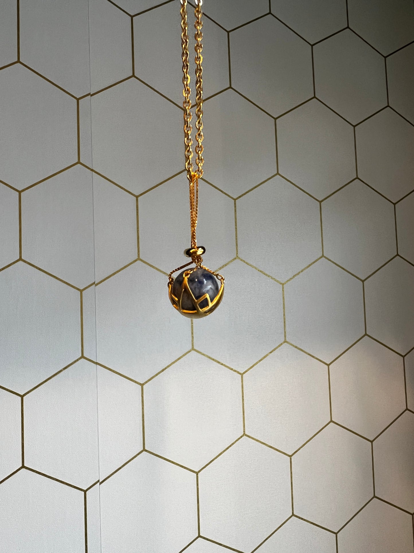 Lotus Flower Basket Necklaces