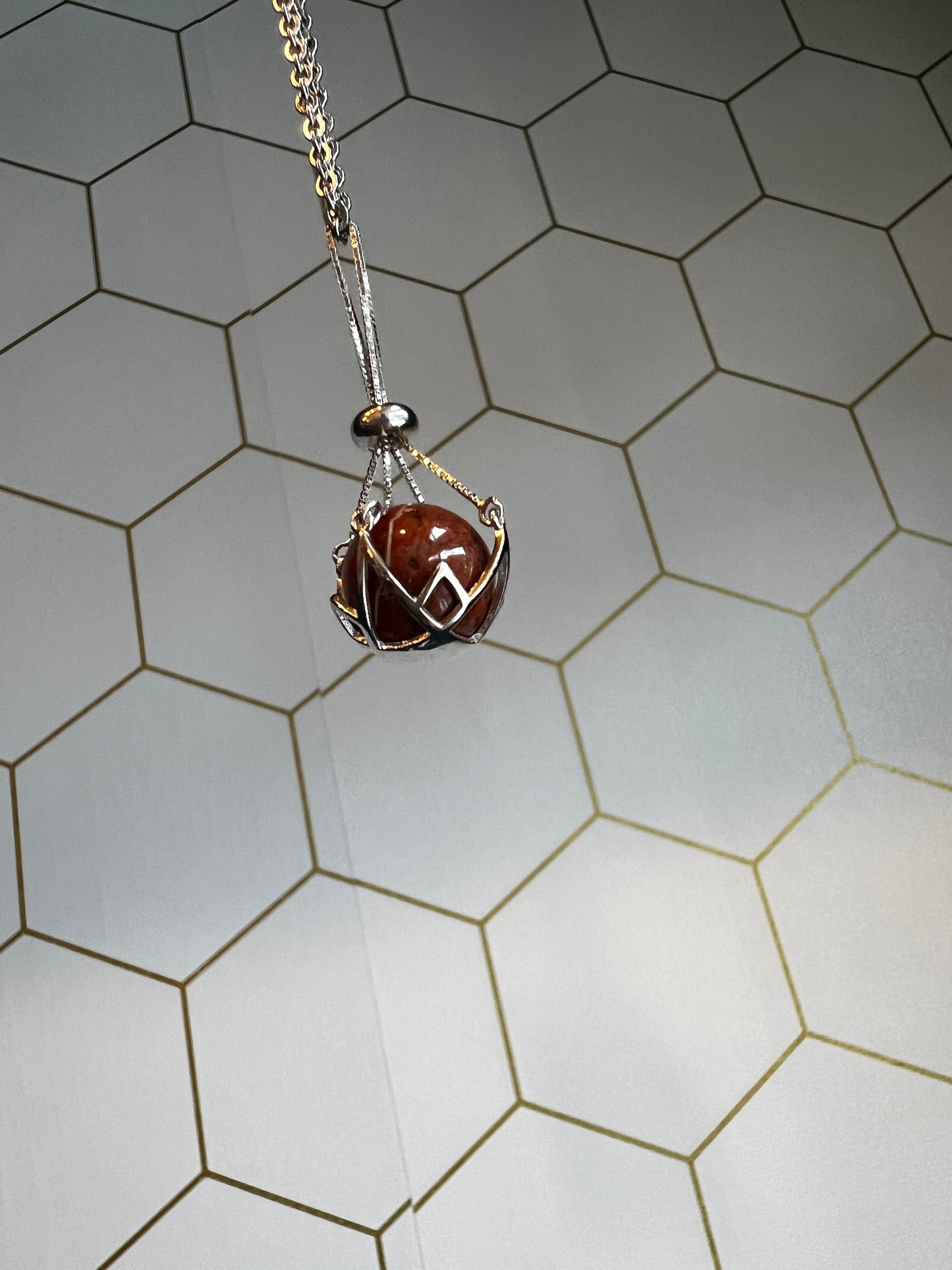 Lotus Flower Basket Necklaces