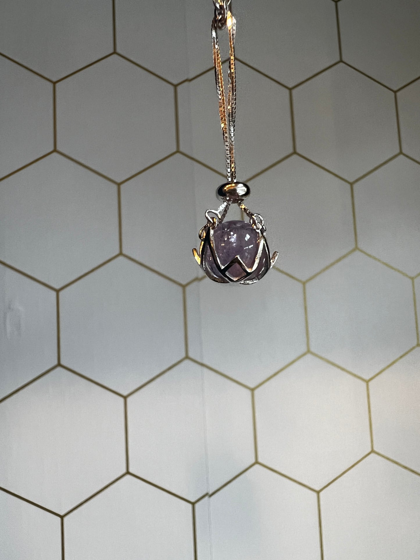 Lotus Flower Basket Necklaces