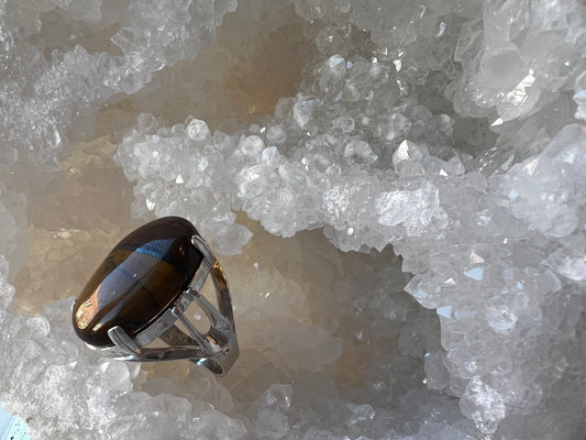 Tiger's Eye Ring