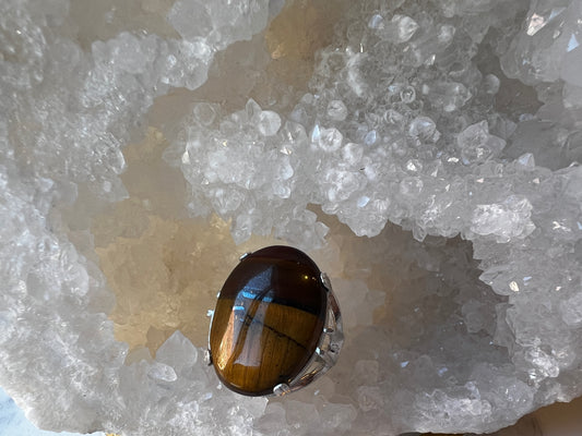 Tiger's Eye Ring