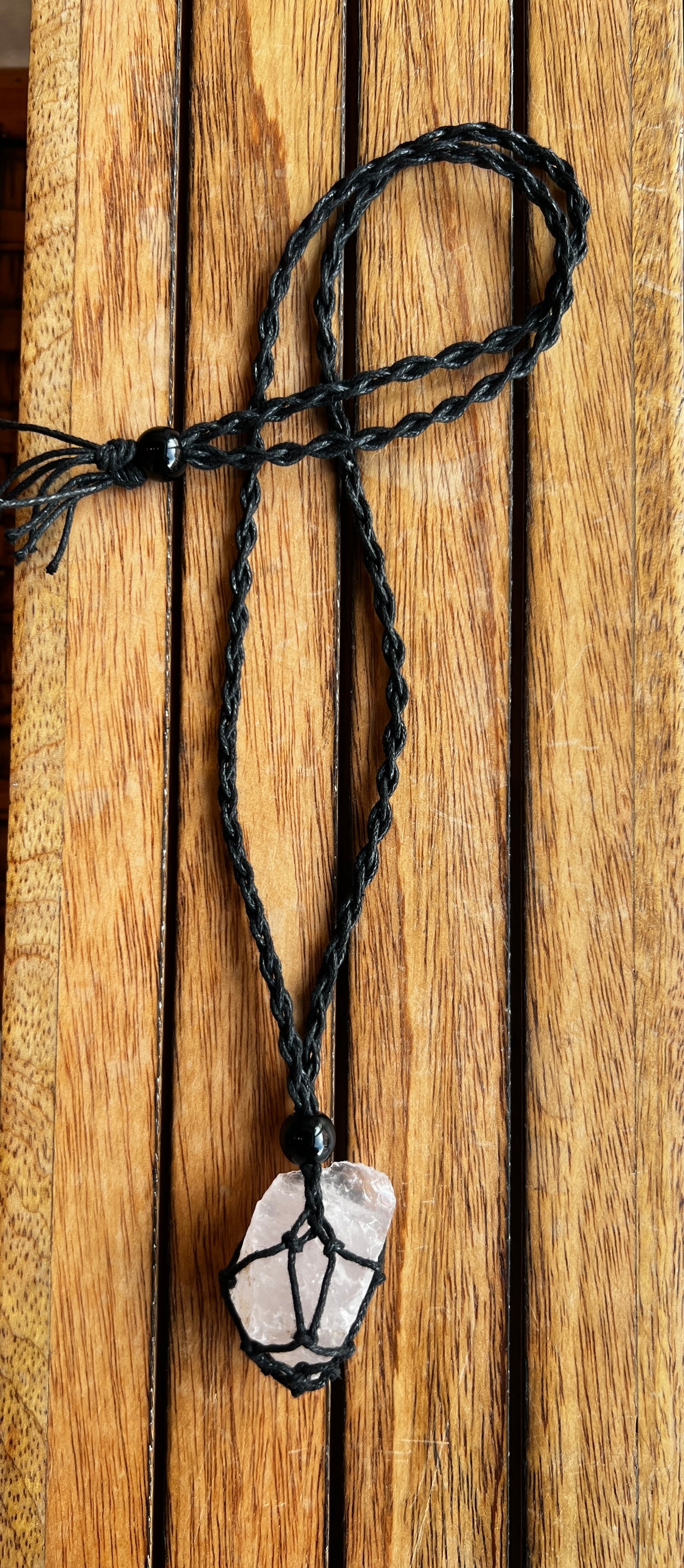 Black Rope Necklace